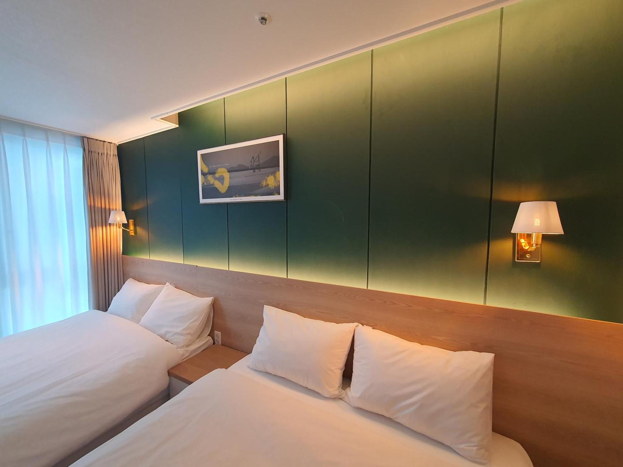 شقة Haeundae Ocean Family بوسان الغرفة الصورة