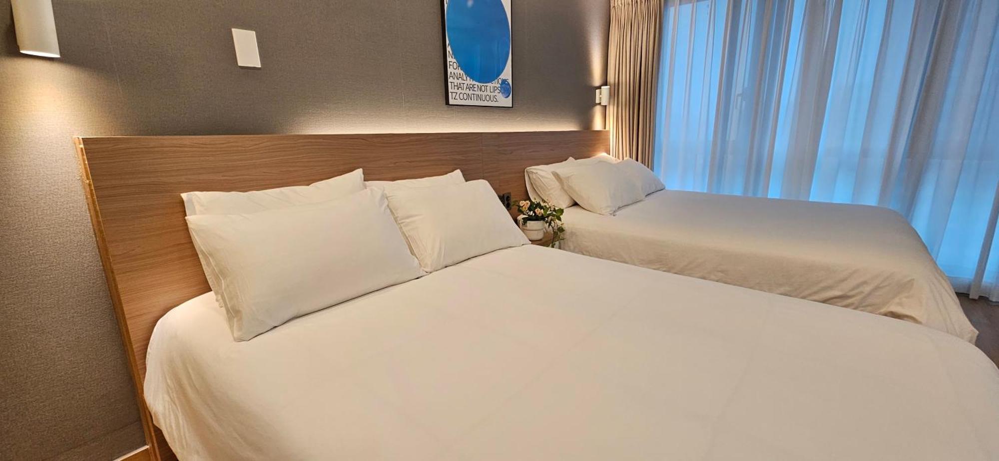شقة Haeundae Ocean Family بوسان المظهر الخارجي الصورة