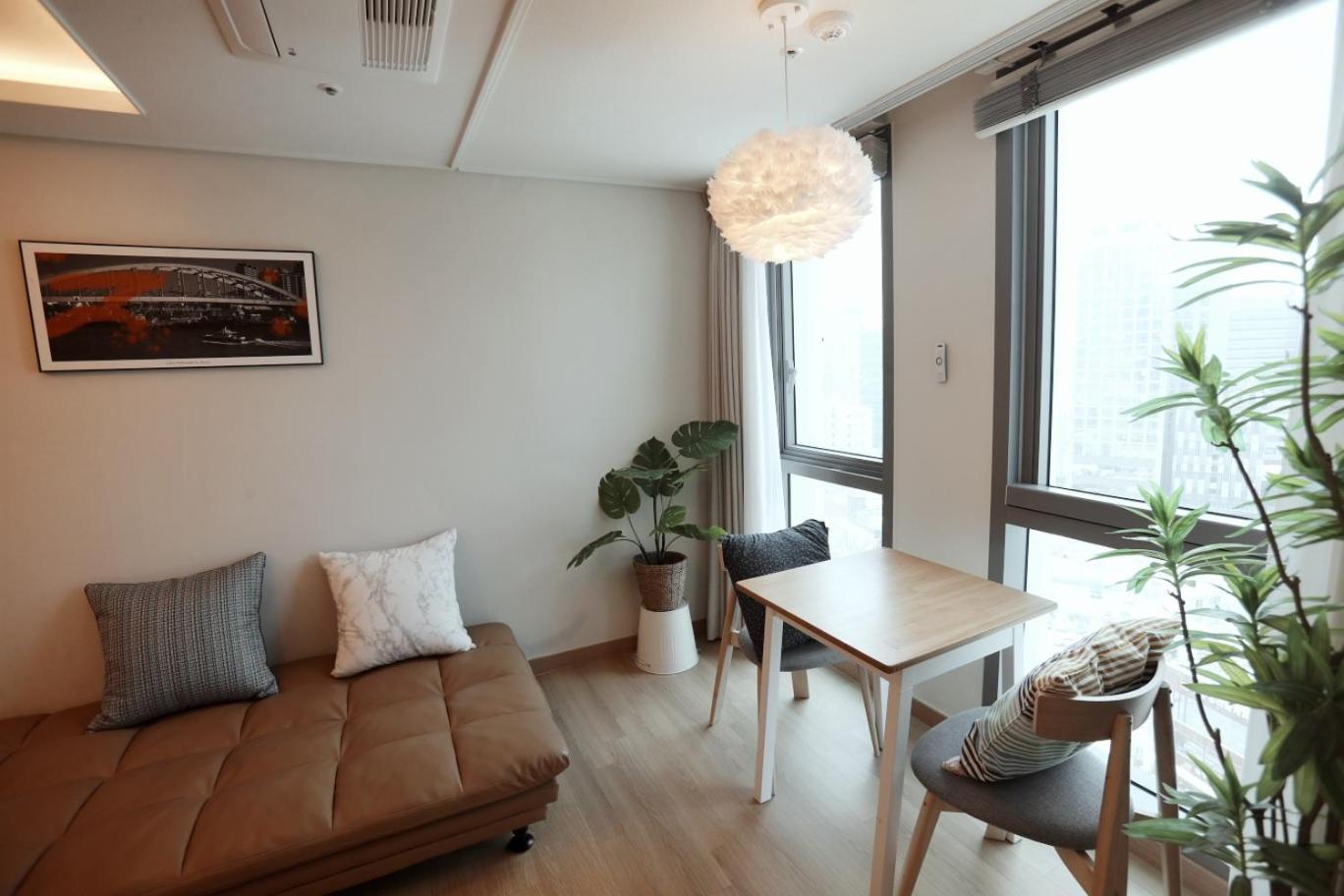 شقة Haeundae Ocean Family بوسان الغرفة الصورة